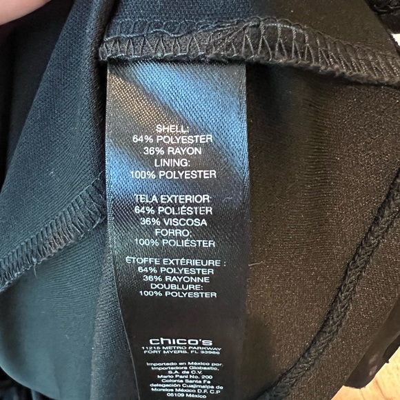 Chico’s Black Label Polka Dot Dress - Picture 8 of 8